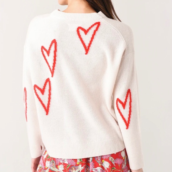 Zadig & Voltaire "Markus Markus" Intarsia Cashmere Sweater WMNS L NWOT - Picture 1 of 16